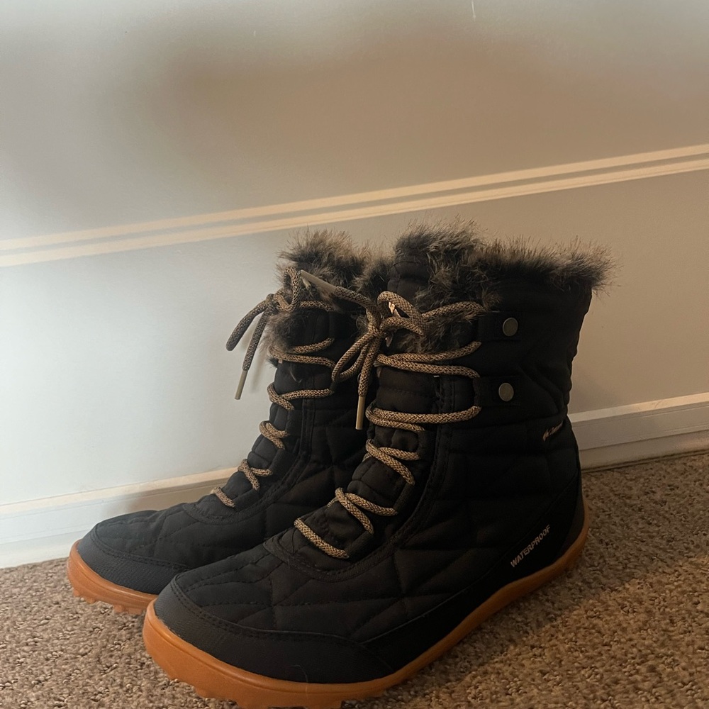 Columbia Black Winter Boots for Women